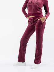 Juicy Couture Red Del Ray Joggers - Image 3 of 4