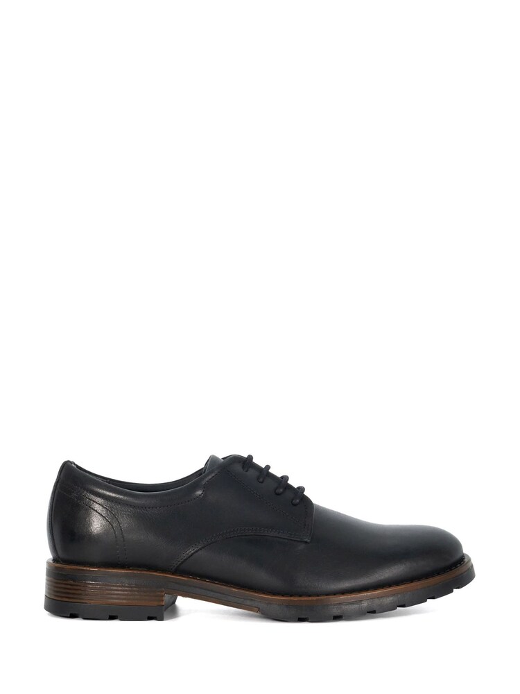 Dune London Black Benjis Derby Shoes - Image 2 of 6