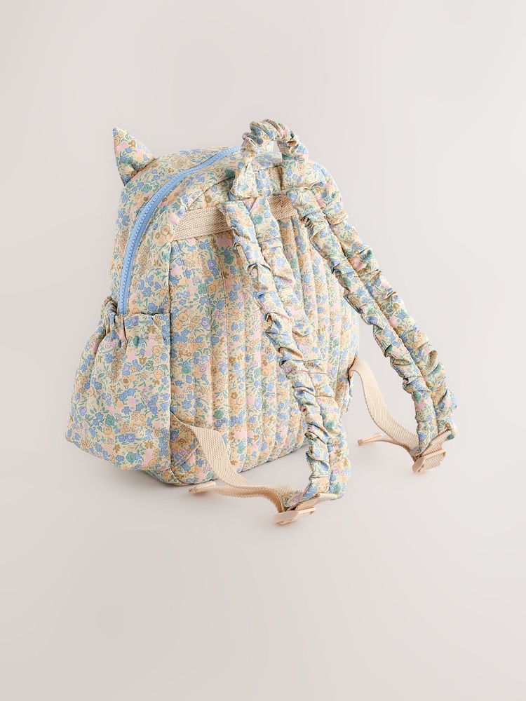Multicolor - Ditsy Cat Ear Backpack - Imagen 2 de 5