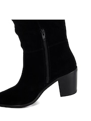 Dune London Black Troubles Calf Boots - Image 6 of 7