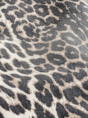 Leopard Print Hourglass Straight Leg 100% Cotton Jeans - Image 3 of 3