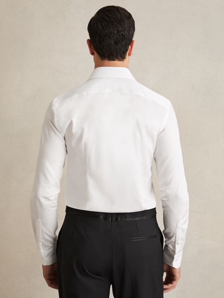 Reiss Marcel Cotton Coupe ajustée Dinner Chemises - Image 5 of 6