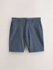 Black/Vintage Blue/ White/ Mushroom Slim Fit Stretch Chino Shorts 4 Pack - Image 10 of 13