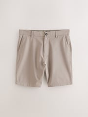 Black/Vintage Blue/ White/ Mushroom Slim Fit Stretch Chino Shorts 4 Pack - Image 13 of 13