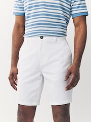 Black/Vintage Blue/ White/ Mushroom Slim Fit Stretch Chino Shorts 4 Pack - Image 8 of 13