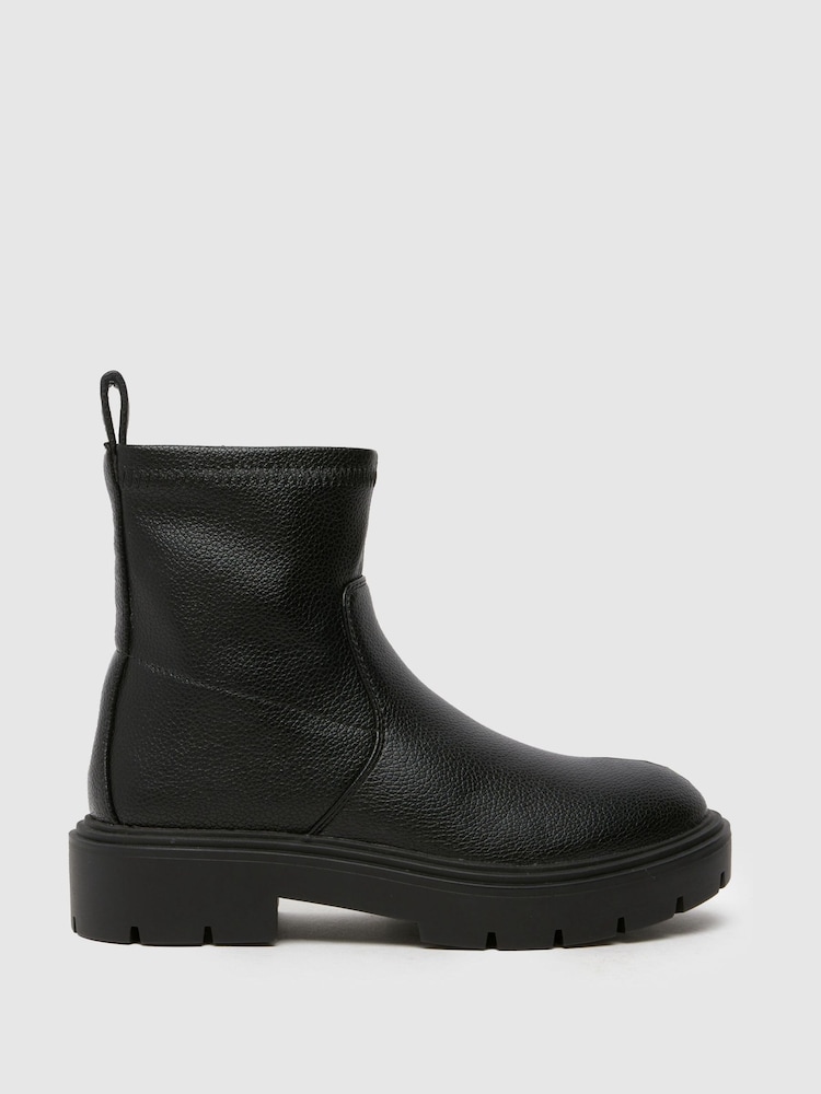 Schuh City Black Socks Boots - Image 1 of 4