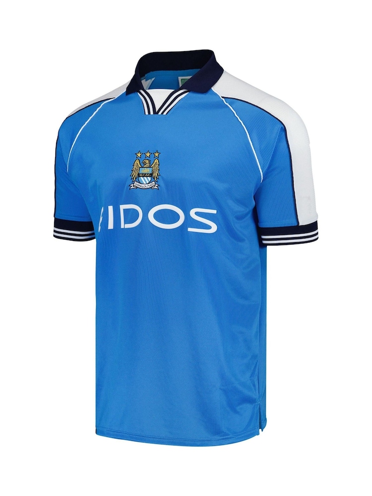 Fanatics Blue Manchester City 2000 Home Shirt - Image 2 of 3 Fanatics Blue Manchester City 2000 Home Shirt - Image 2 of 3