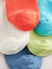Bright Plains Cotton Rich Trainer Socks 5 Pack - Image 3 of 3