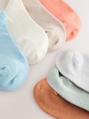 Blue/Neutral Trainers Socks 7 PK - Image 2 of 3