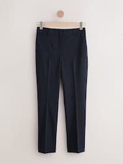 Navy Slim Tailored Trousers with Wool - Image 1 of 3