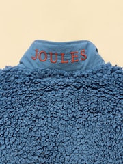 Creme und Blau - Joules Boys' Billy Zip Through Fleece - Bild 7 von 7