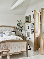 Cotswold Company Natural Camille Bed - Image 1 of 5
