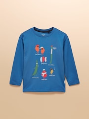 Joules Boys' Finlay Long Sleeve Top - صورة 1 من 5