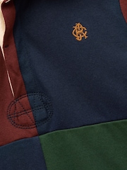Joules Boys' Rugby Club Multi Colourblock Shirt - Image 3 of 4