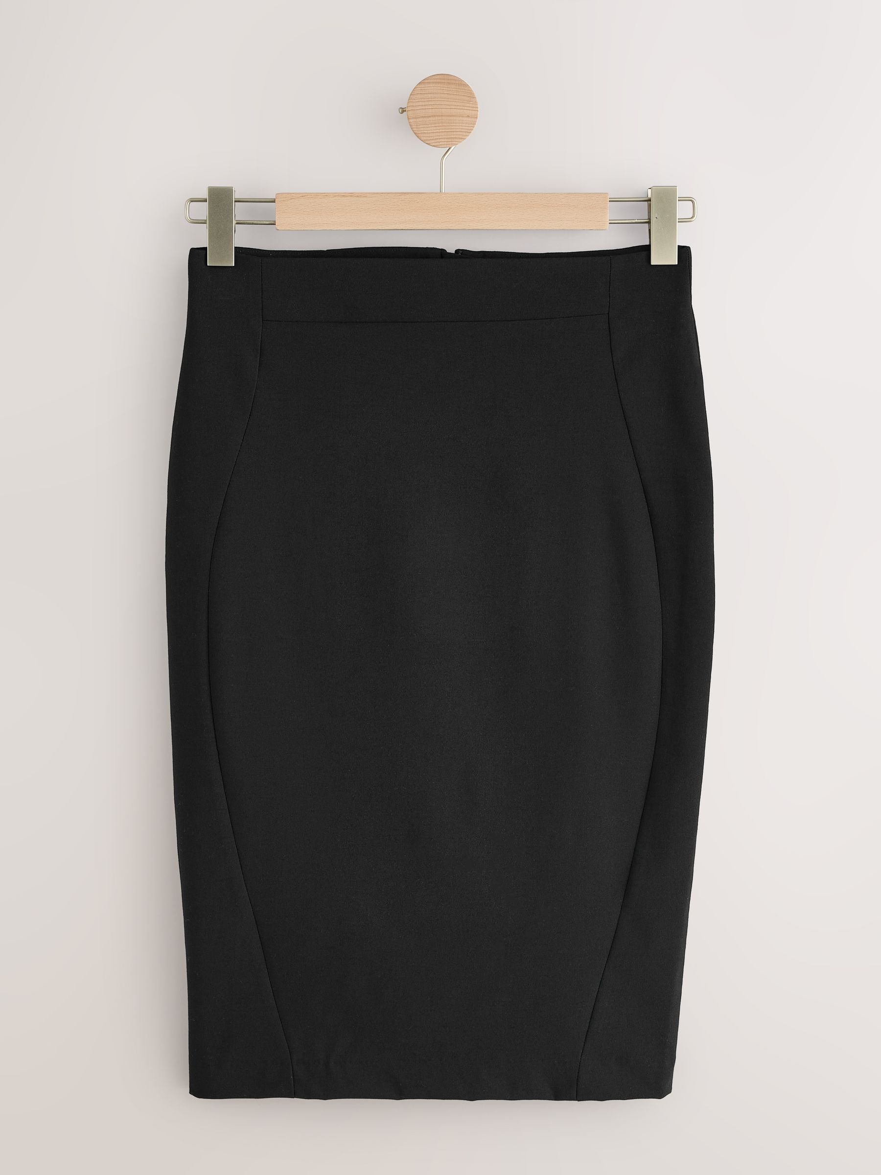 Buy Black Tailored Pencil Skirt With Wool from Next USA