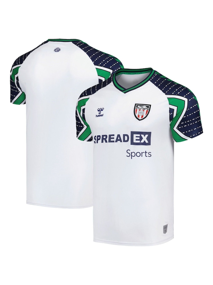 Hummel White Sunderland Away Shirt 2024-25 - Image 1 of 3