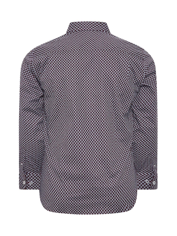 BadRhino Big & Tall Blue Formal Shirt - Image 1 of 7