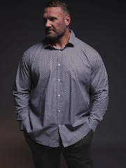 BadRhino Big & Tall Blue Formal Shirt - Image 5 of 7