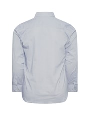 BadRhino Big & Tall Berry Blue Formal Shirt - Image 5 of 5