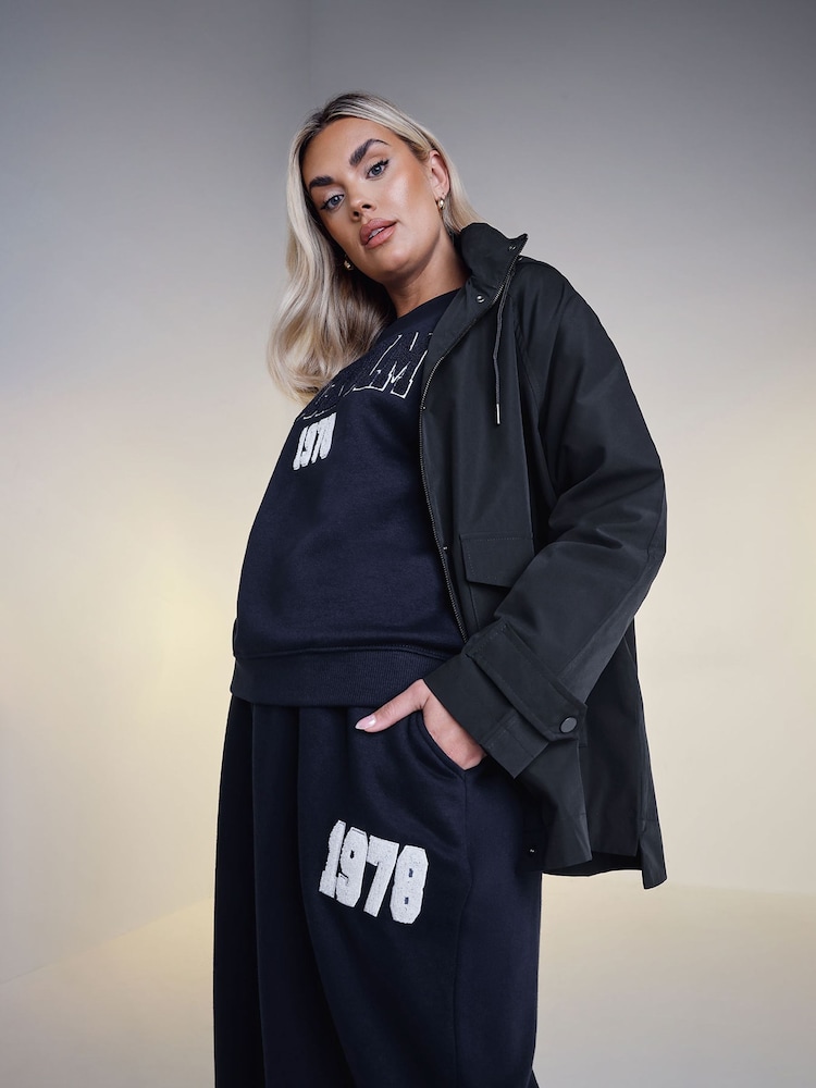 Yours Curve Stockholm 1978 Wide Leg Joggers - Imagen 2 de 6 Yours Curve Stockholm 1978 Wide Leg Joggers - Imagen 2 de 6
