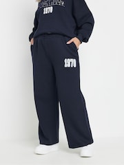 Yours Curve Stockholm 1978 Wide Leg Joggers - Imagen 3 de 6