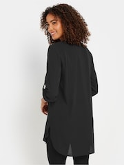 M&Co Black Button Detail Blouse - Image 5 of 6
