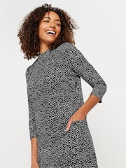 M&Co Black Pocket Tunic Dress - Image 3 of 5