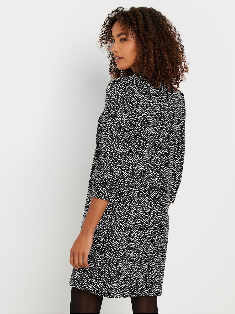 M&Co Black Pocket Tunic Dress - Image 4 of 5