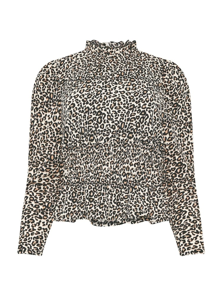 M&Co Shirred Waist Peplum Top - Imagen 5 de 5