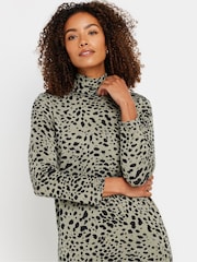 M&Co Natural Soft Touch Animal Tunic Dress - Image 4 of 5