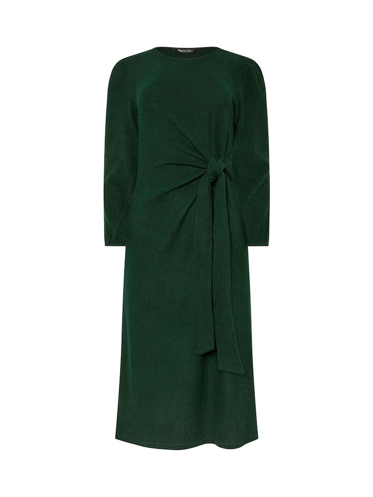 M&Co Green Side Tie Midi Dress - Image 5 of 5