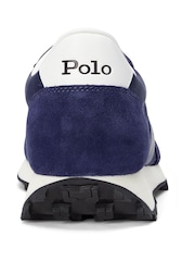 Polo Ralph Lauren Blue Trail 125 Suede Mesh Sporty Trainers - Image 6 of 6