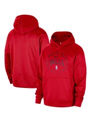 Fanatics Red NBA Chicago Bulls Dri-FIT Spotlight Pullover Hoodie - Image 1 of 3