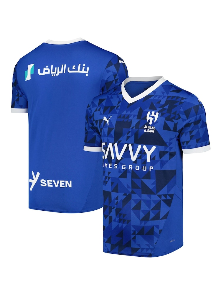 Puma Blue Al Hilal Home Shirt 2024-25 - Image 1 of 3 Puma Blue Al Hilal Home Shirt 2024-25 - Image 1 of 3
