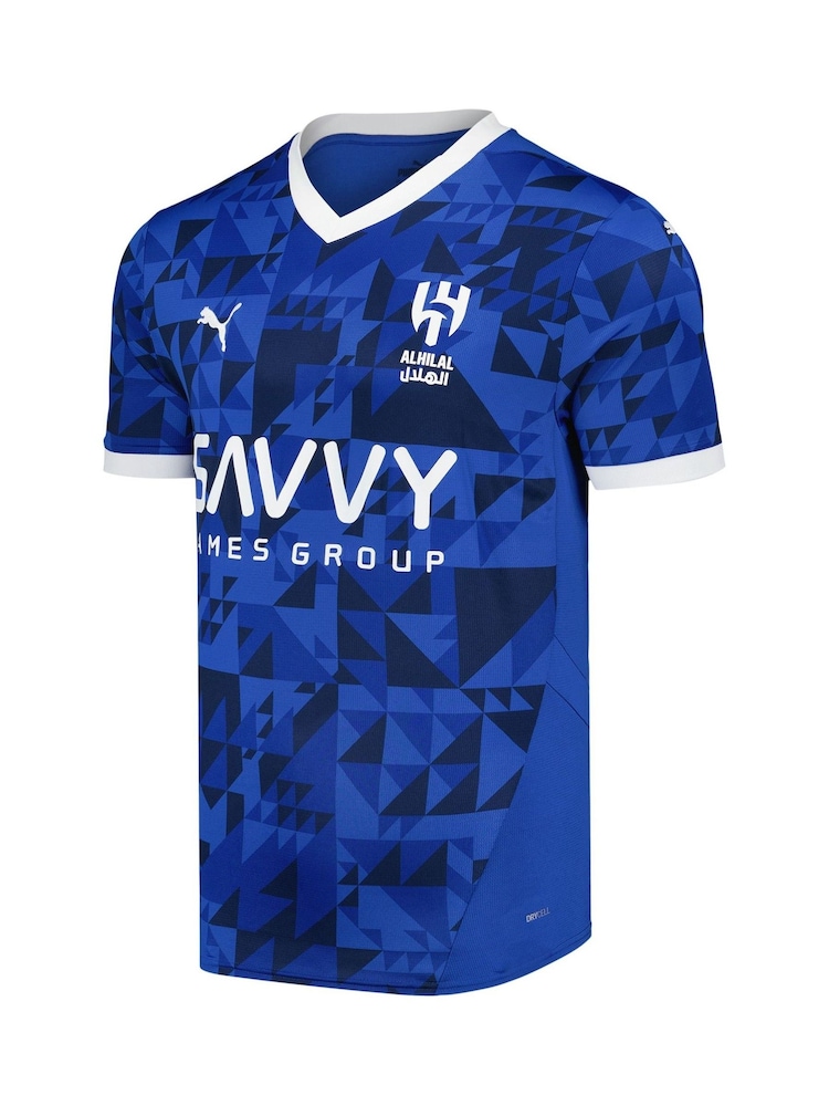 Puma Blue Al Hilal Home Shirt 2024-25 - Image 2 of 3 Puma Blue Al Hilal Home Shirt 2024-25 - Image 2 of 3