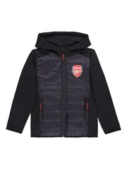 Fanatics Kids Arsenal Hybrid Black Jacket - Image 3 of 3