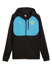 Puma Black Manchester Citytech FZ Hoodie - Image 3 of 3