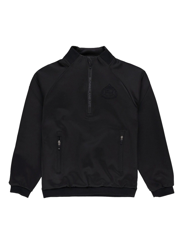 Fanatics Kids Sunderland Mono Black Tracksuit - Image 3 of 3