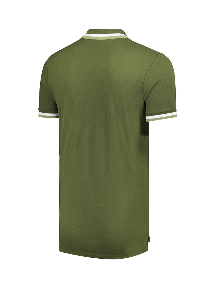 Fanatics Green Arsenal Tipped Polo Shirt - Image 2 of 3