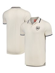 Fanatics Arsenal Tipped Brown Polo Shirt - Image 1 of 3