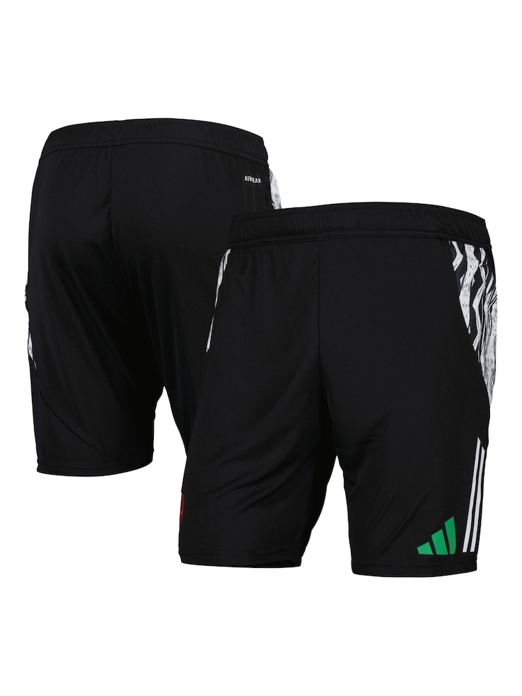 adidas Black Arsenal European Training Shorts - Image 1 of 3