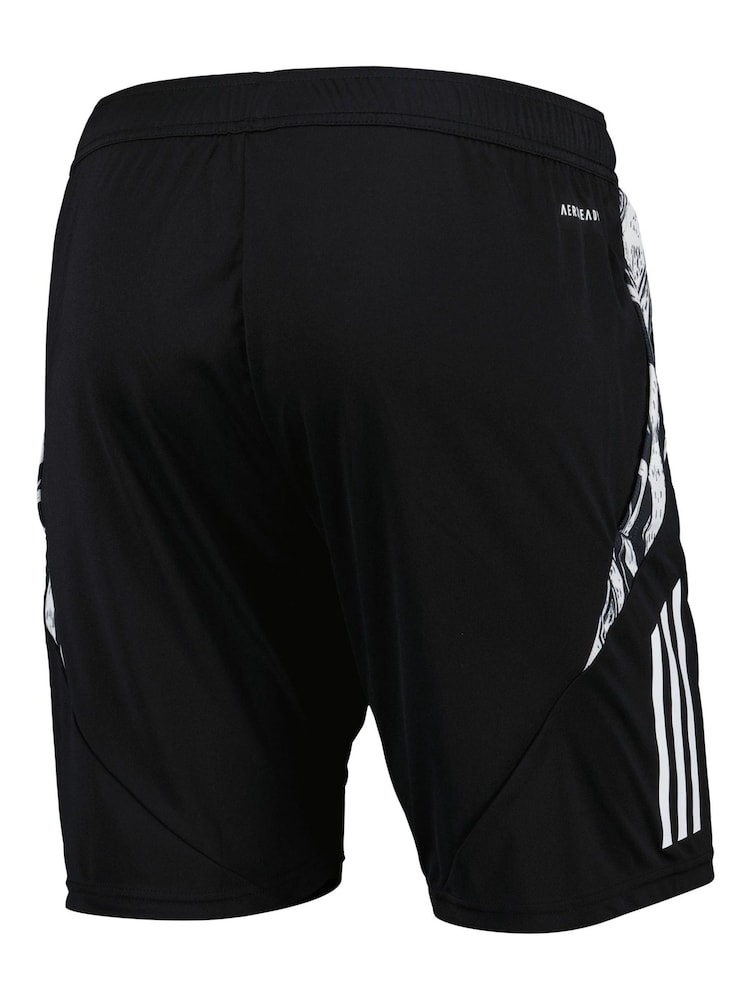 adidas Black Arsenal European Training Shorts - Image 3 of 3