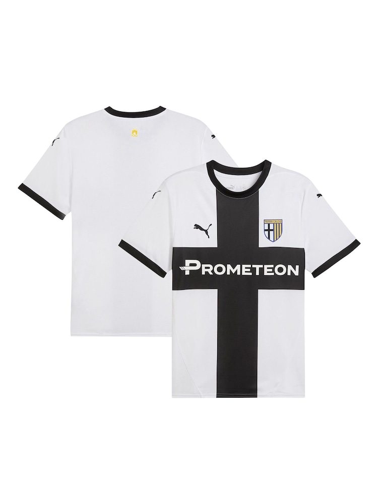 Puma White Parma Home Shirt 24-25 - Image 1 of 3