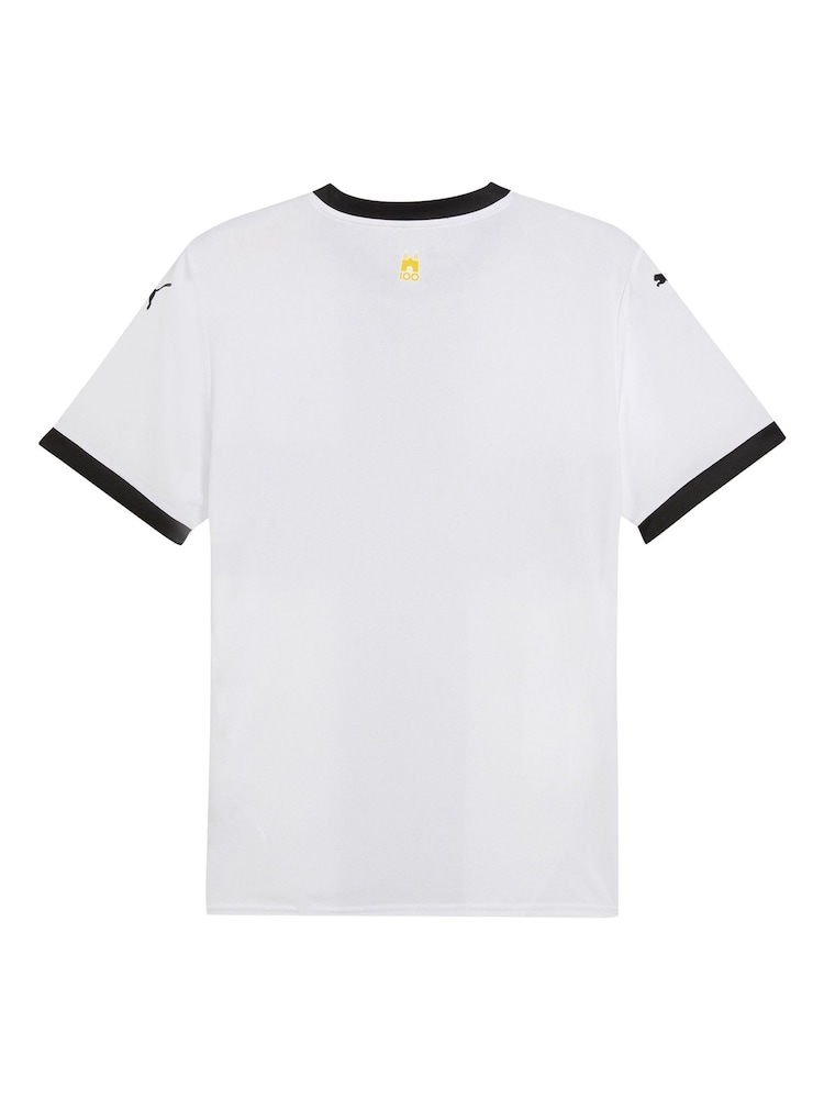 Puma White Parma Home Shirt 24-25 - Image 3 of 3