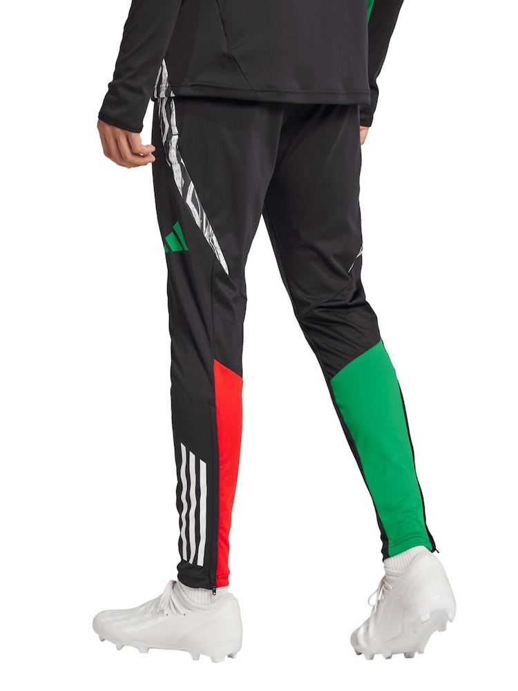 adidas Black Arsenal European Training Trousers - Image 2 of 3