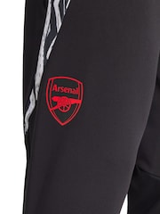 adidas Black Arsenal European Training Trousers - Image 3 of 3