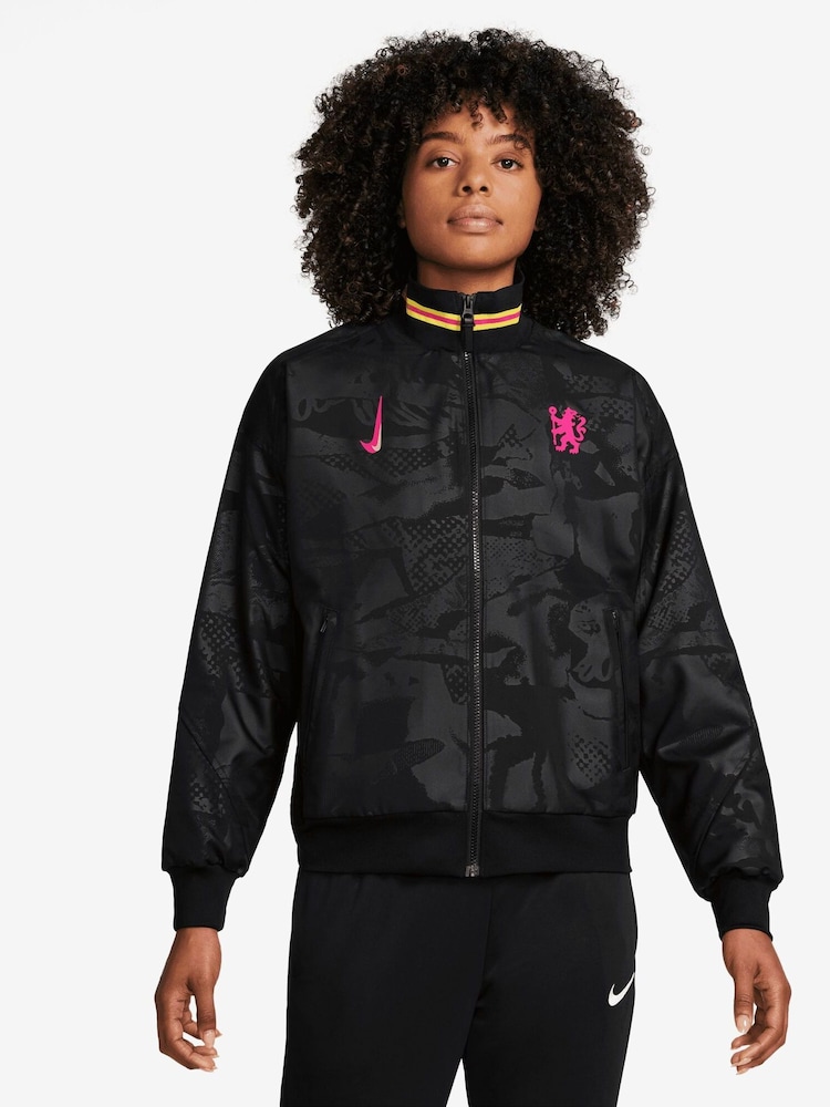 Nike Black Womens Chelsea Anthem Jacket - Image 1 of 2