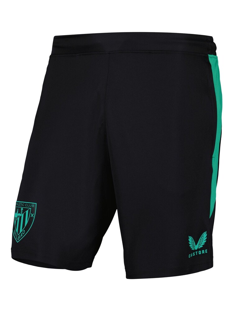 Castore Black Athletic Bilbao Training Shorts - Image 2 of 3 Castore Black Athletic Bilbao Training Shorts - Image 2 of 3