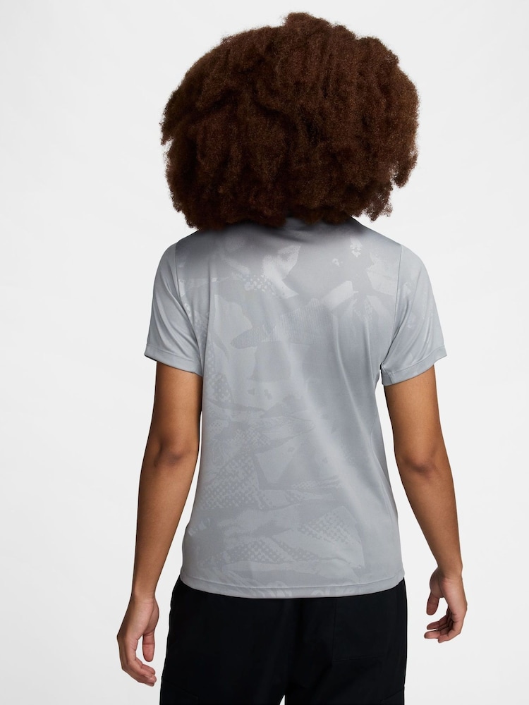 Nike Grey Womens Chelsea Pre-Match Top - Image 2 of 3