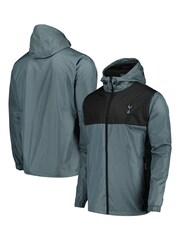 Fanatics Tottenham Hotspur Shower Green/Blue Jacket - Image 1 of 3